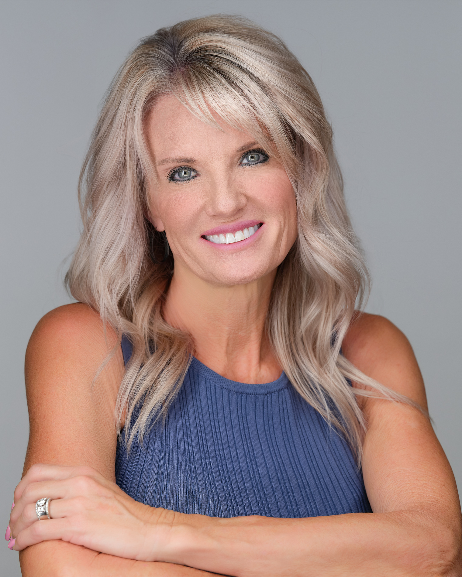 Professional female realtor headshot Phoenix - polished business portrait